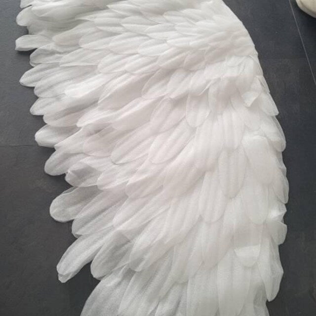 Angel wings costume cosplay white angel bird wings cosplay photo props birthday butterfly wings