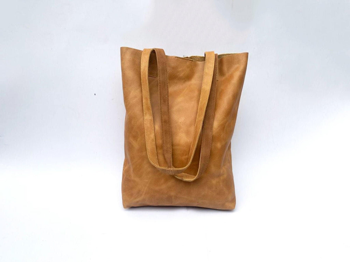 leather tote bag women handmade large work purse shopper travel handbag gift for mom 15" laptop tote for women christmas shoulder tote bag