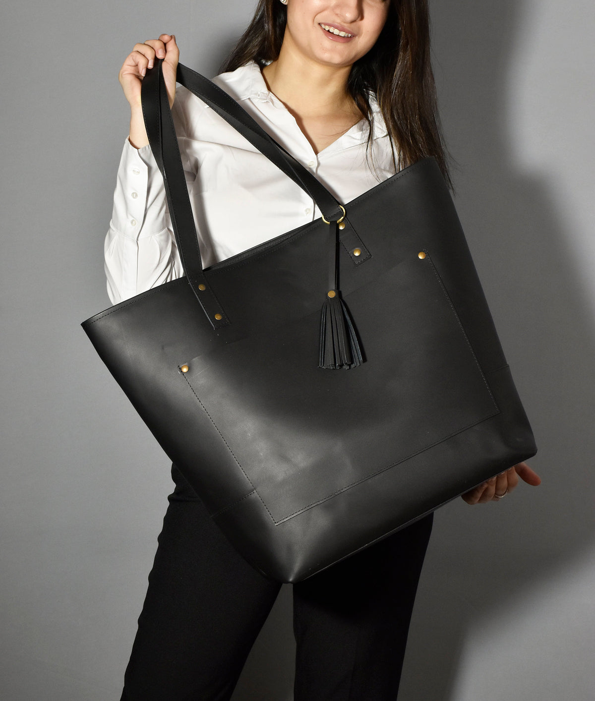 handmade leather tote bag purse shoulder Black SALE anniversary gift for women leather laptop work teacher bag on gifts girlfriends for moms