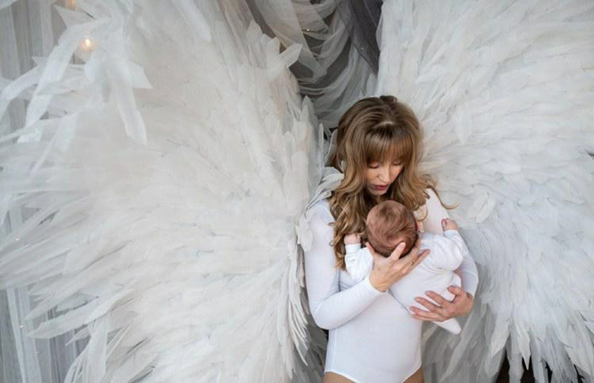 Angel costume Wings cosplay costume white wings adult halloween costume women Christmas image 6