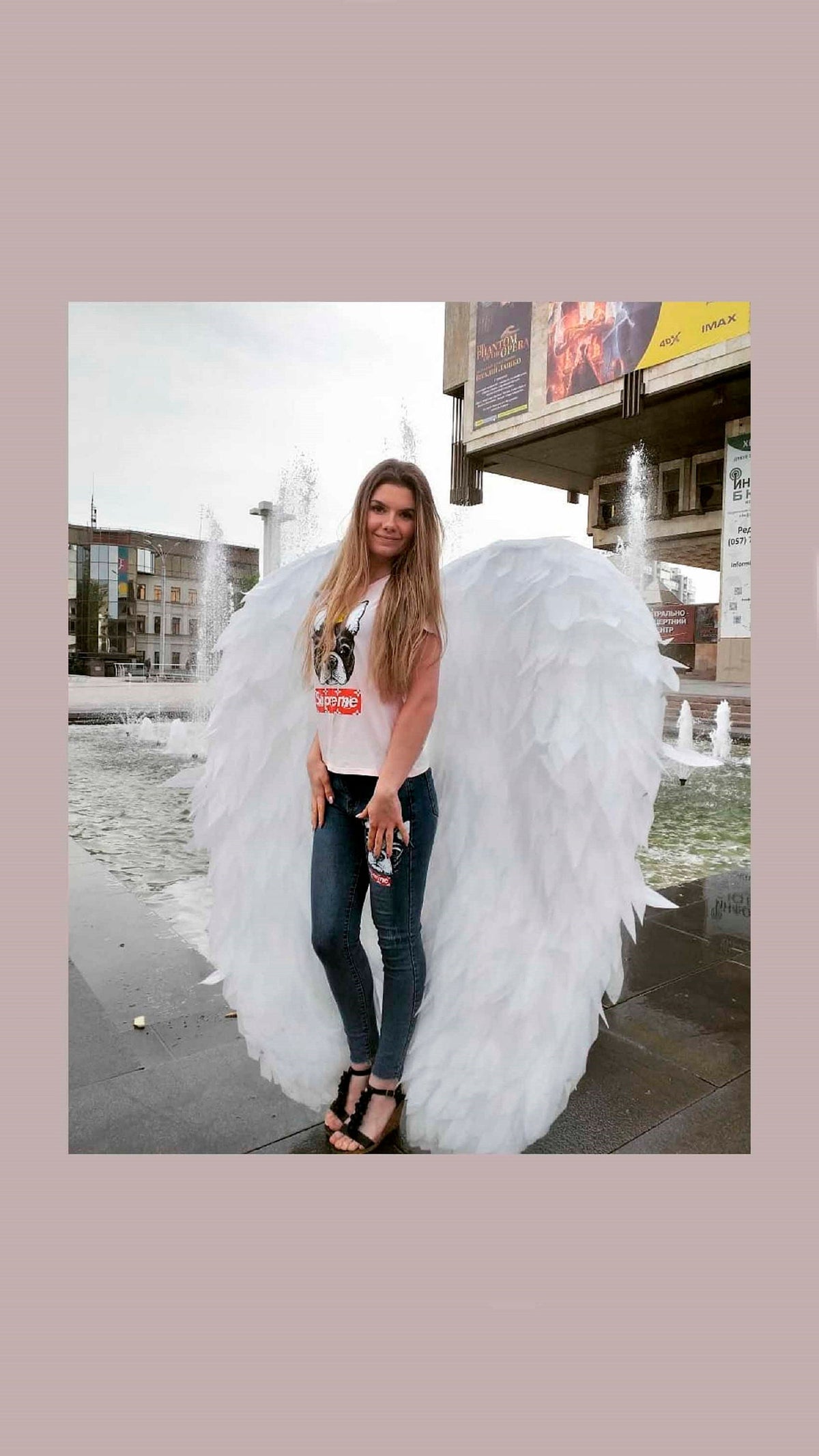 White angel wings, large angel wings costume, wings photo prop ,sexy cosplay, feather wings costume, angel costume