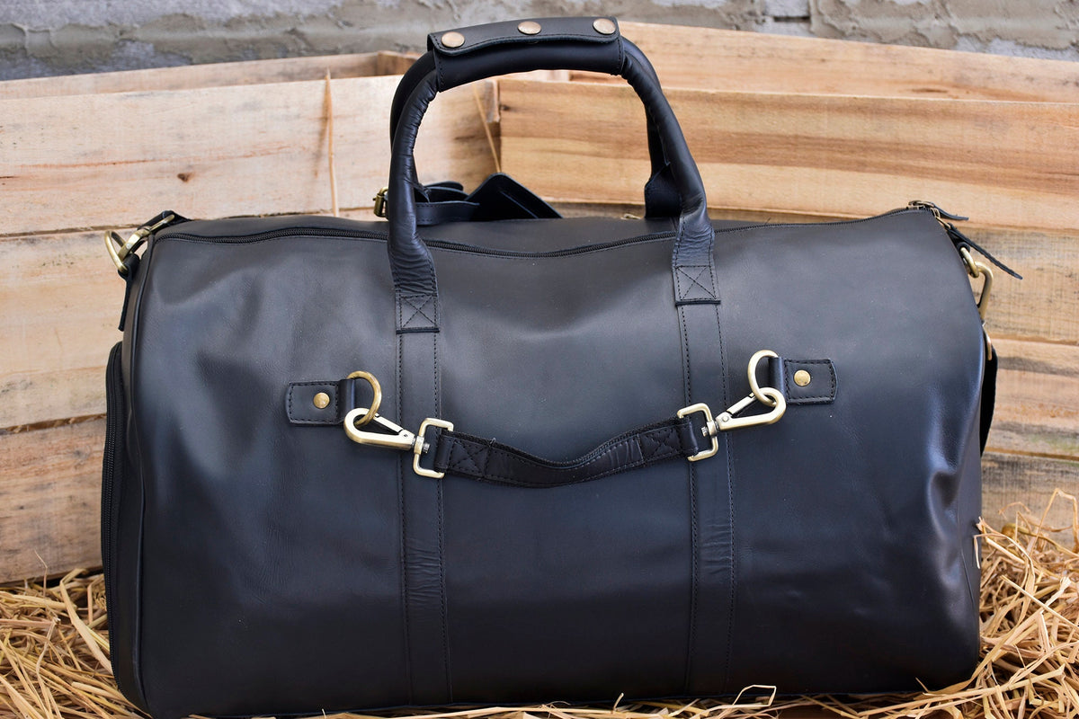 Leather weekender bag men duffel bag travel bag for him overnight bag leather gym bag oversized weekend personalized gift him holdall FATHER image 5
