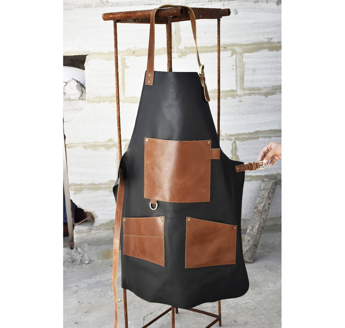 leather apron for men blacksmith apron woodworking apron personalized chef Apron kitchen butcher Bartender him grilling husband gift kitchen