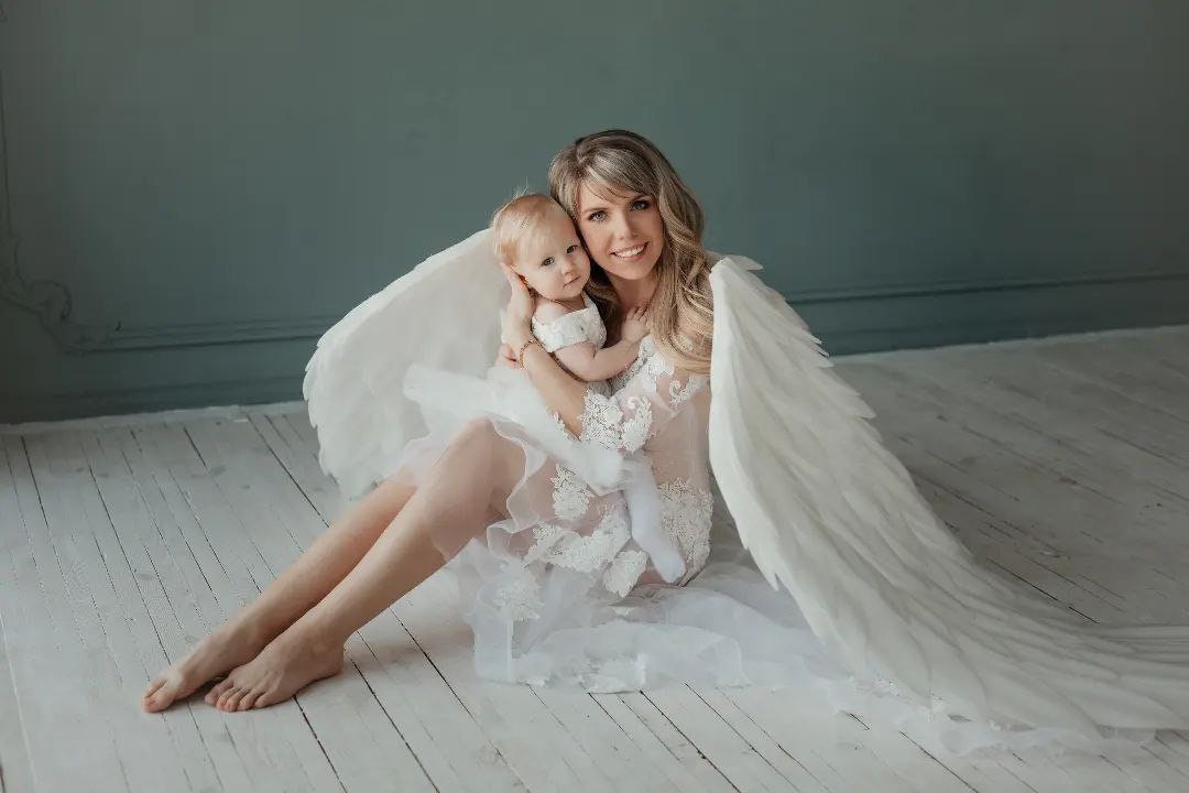 Angel wings white costume adult halloween christmas cosplay halloween white wings image 9