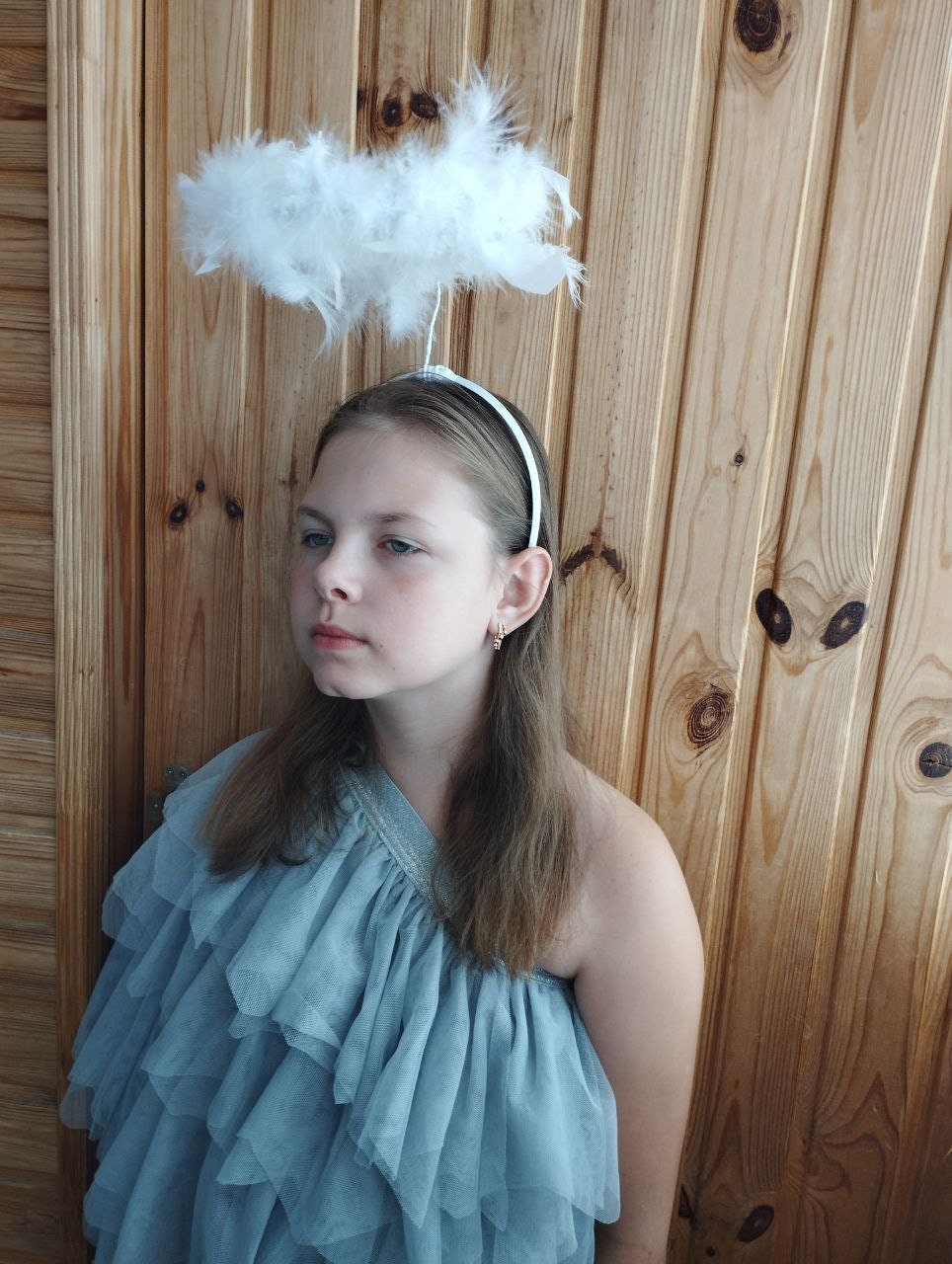 Angel halo halo headband costume headpiece crown cosplay celestial Halloween Christmas angel costume image 3