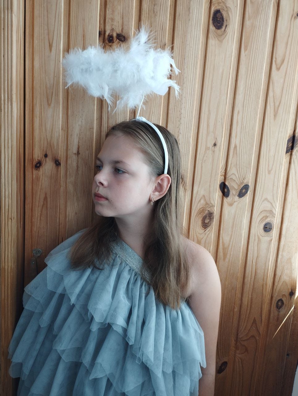 Angel halo halo headband costume headpiece crown cosplay celestial Halloween Christmas angel costume image 4