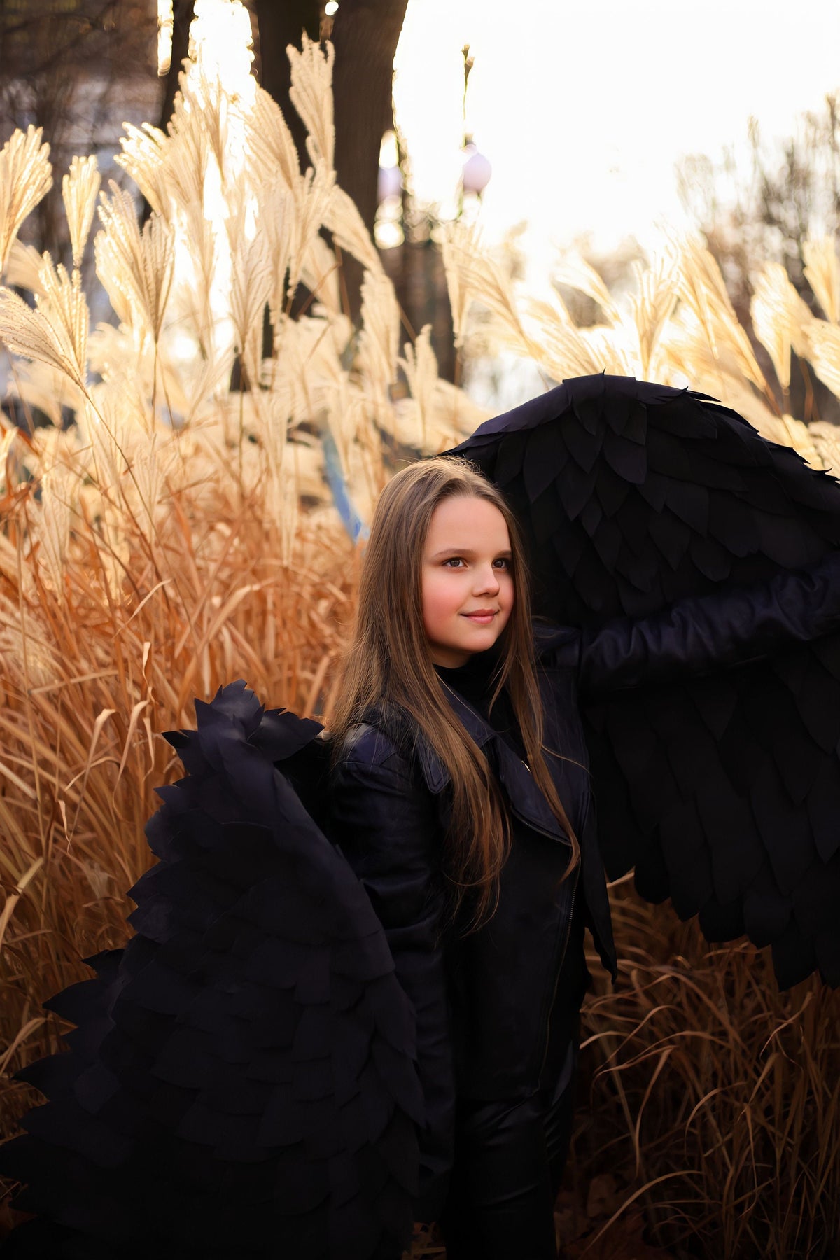 Devil black wings angel costume adult moveable wings demon wings costume contest cute satan burning man costumes women me male wingsn image 10