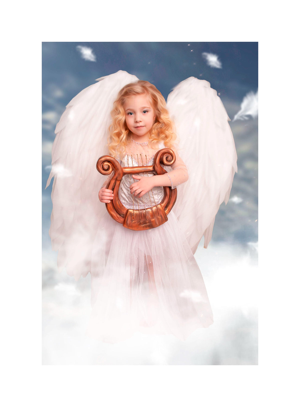 Angel Wings for Kids Costume 1m White Wings for Birthday Photoshoot | Cosplay Outfit, Dress Up, Photo Prop, Bird Fairy Cupid Costume