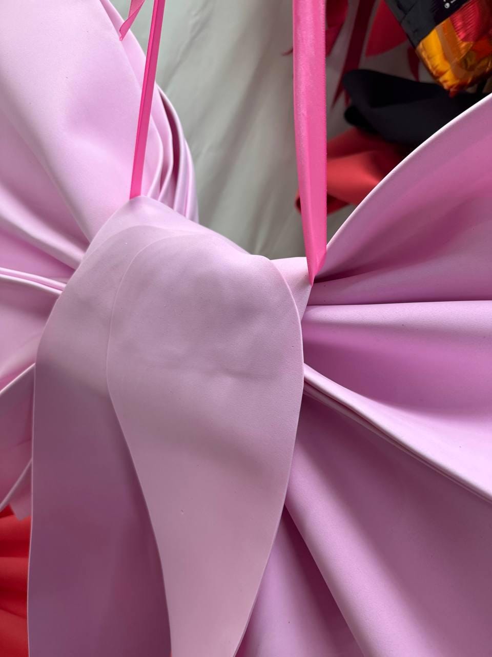 Extra bow large elegant Christmas, wedding, birthday, decoration, holiday, surprise, gift, Valentines Day pink