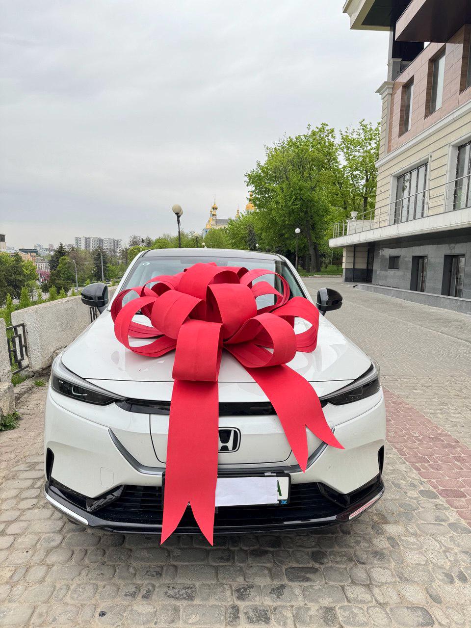 Extra Large Decorative Car Bow, Giant Gift Bow for Vehicle, Big Bow for Car Gift, Auto Decoration for Surprise