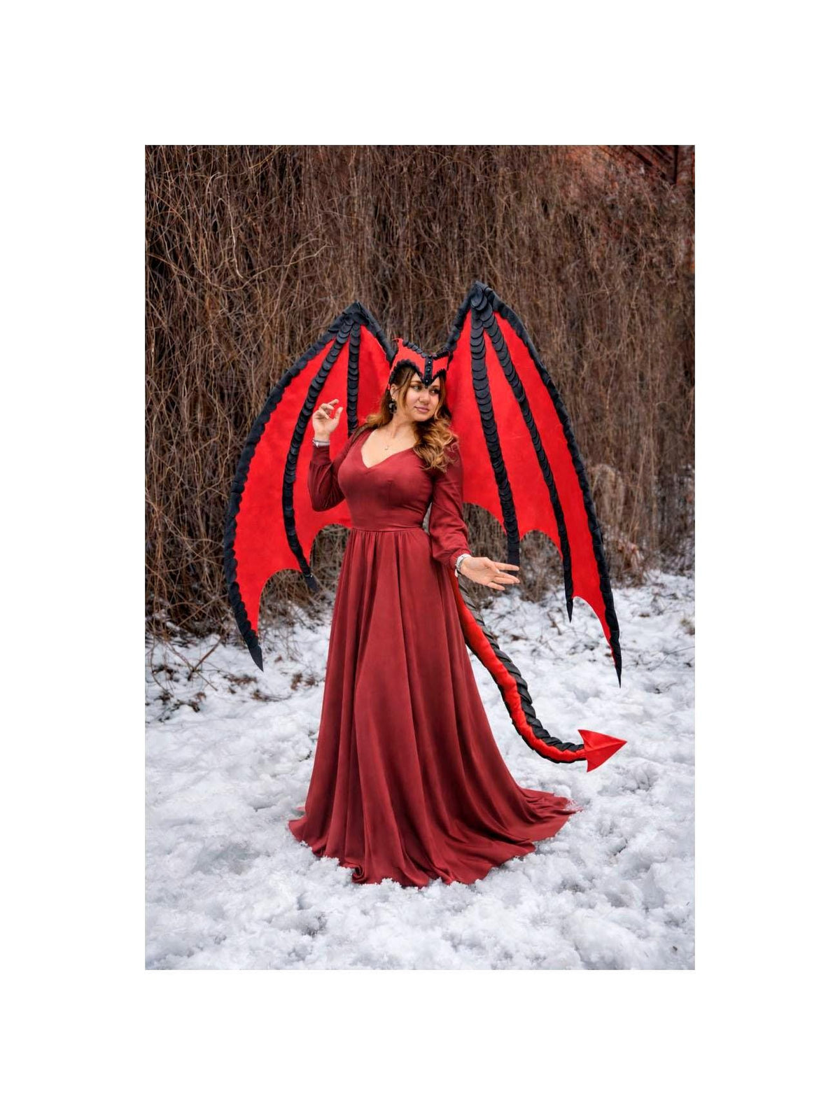 Bat Wings, Black Demon Angel, Vampire Devil Dragon Cosplay Accessory, Dark Fantasy Gothic Costume image 1