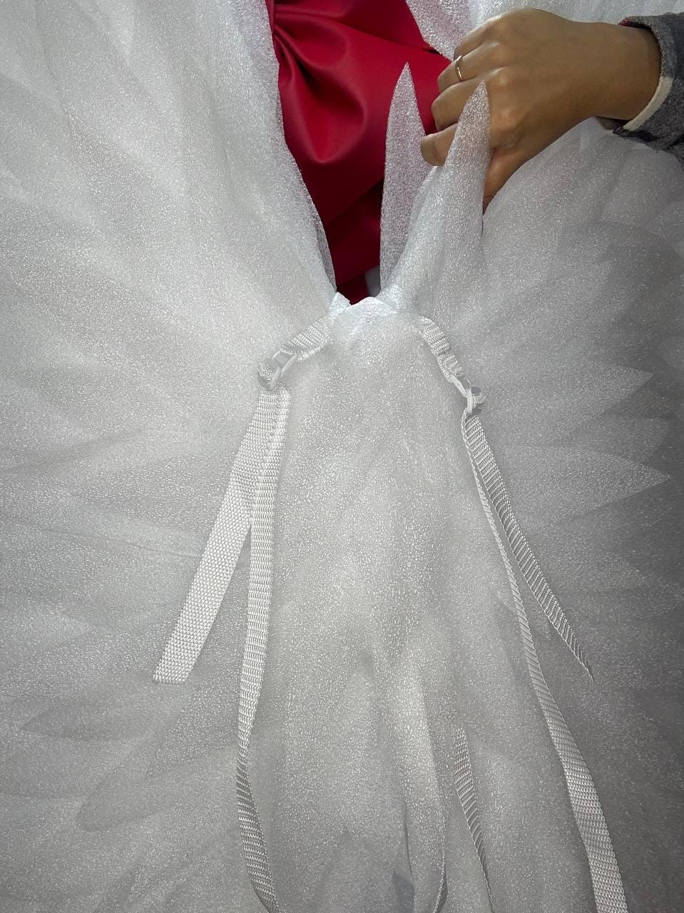 Realistic Angel Wings Costume Large White Angel Wings Adult Wearable Wings Fantasy Cosplay Wings for Photoshoot image 3