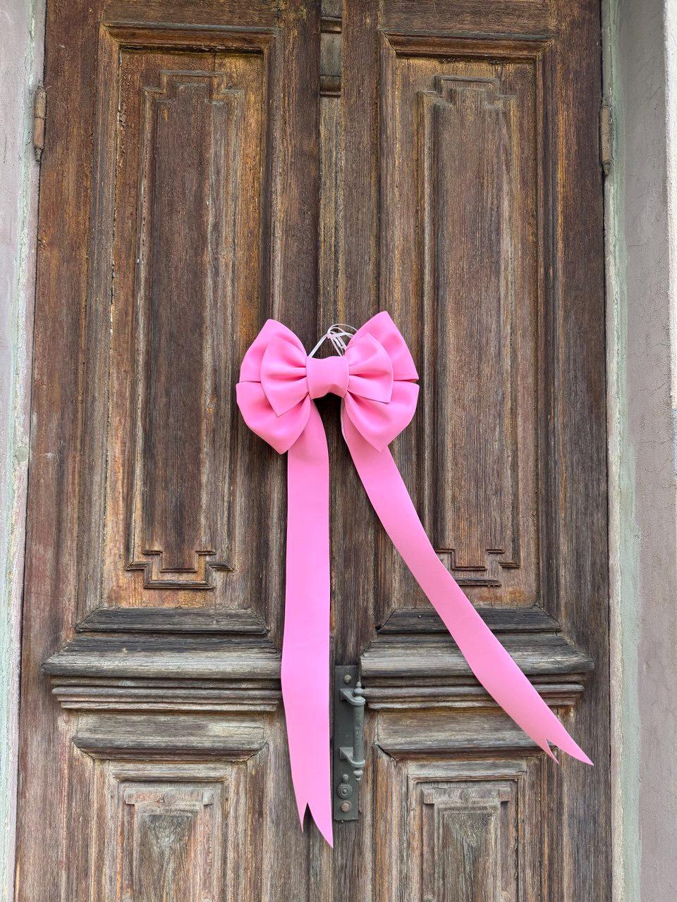 Wedding aisle decor chair bows large ceremony decorations oversized bow for chairs reception church barn bridal party seating decor image 11