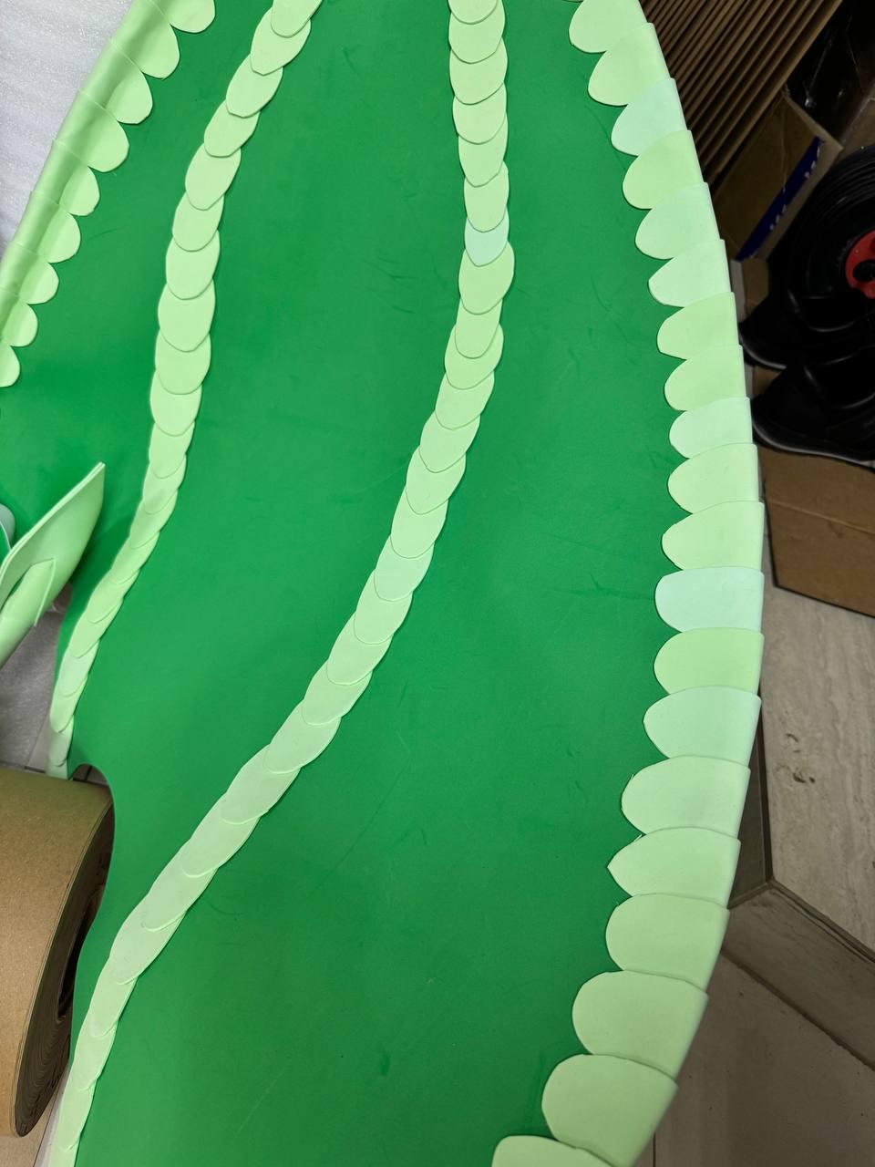 Green Dragon Wings and Tail Set, Dragon Cosplay Costume, Fursuit Dragon Tail, Fantasy Wings Costume, Adult Dragon Outfit image 3