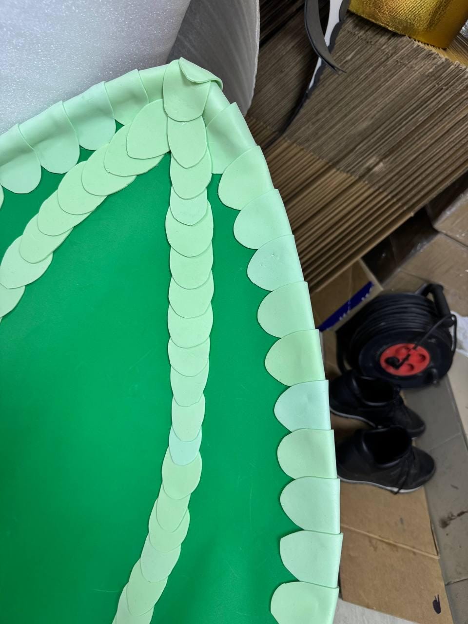 Green Dragon Wings and Tail Set, Dragon Cosplay Costume, Fursuit Dragon Tail, Fantasy Wings Costume, Adult Dragon Outfit image 13
