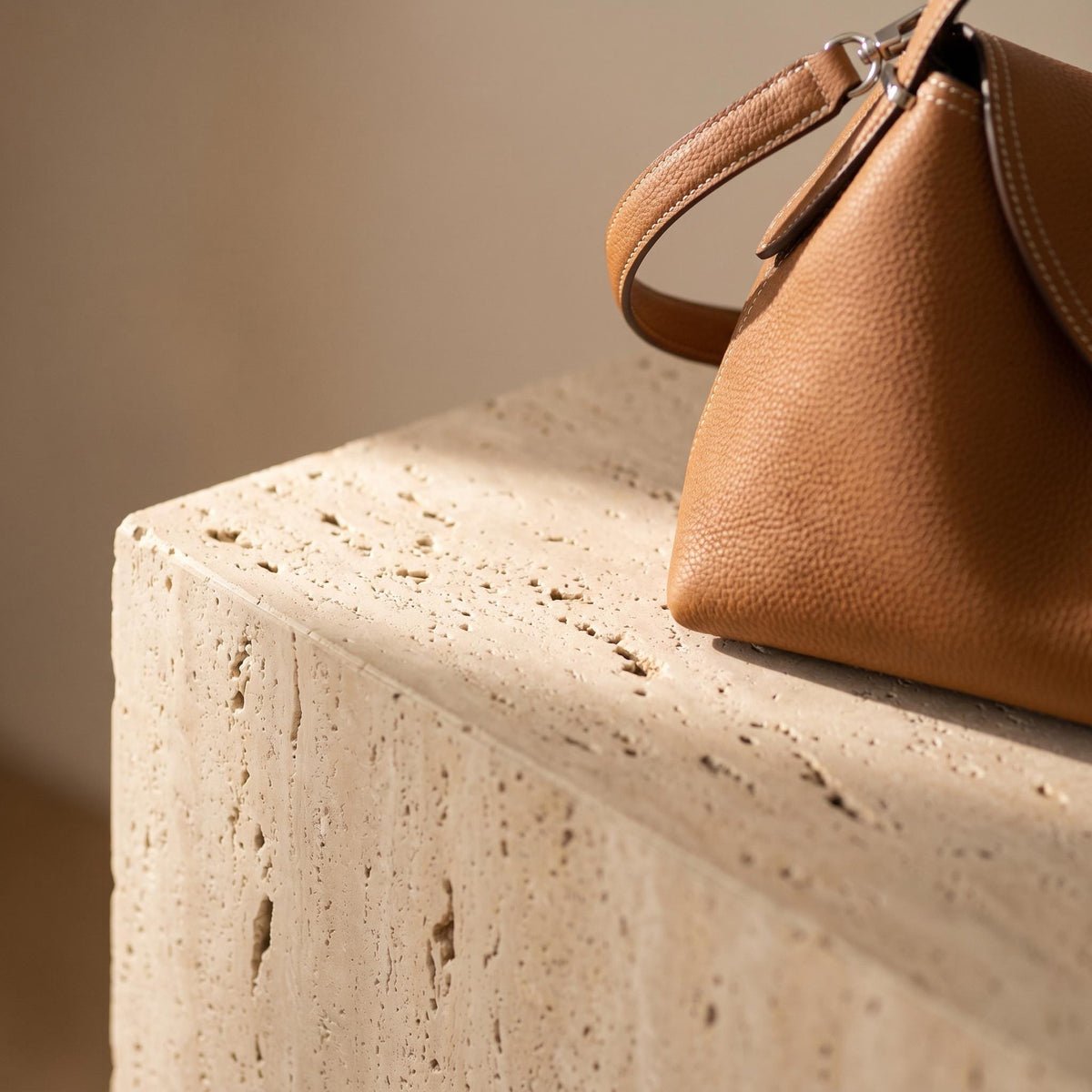 Leather Top Handle Bag for Women, Structured Crossbody Shoulder Bag, Minimalist Quiet Luxury Purse, Old Money Style Everyday Gift
