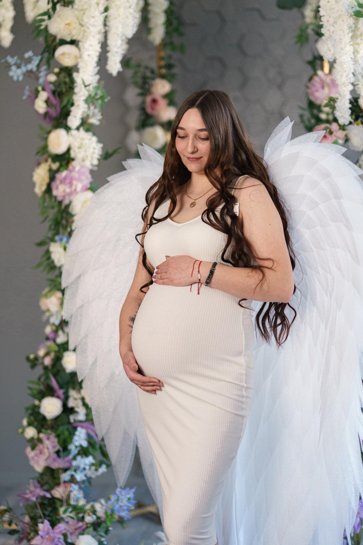 Large White Angel Wings – Adult Wings for Photoshoots, Maternity Photography, Events & Stage Performance image 10