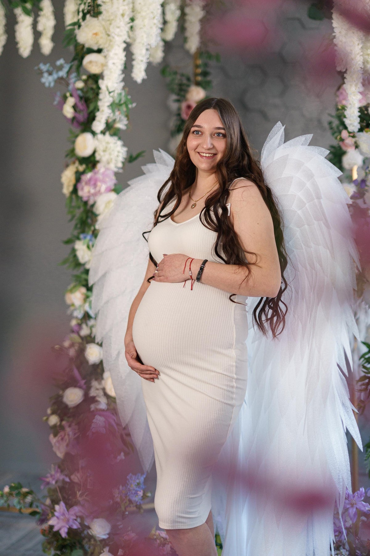 Large White Angel Wings – Adult Wings for Photoshoots, Maternity Photography, Events & Stage Performance image 12