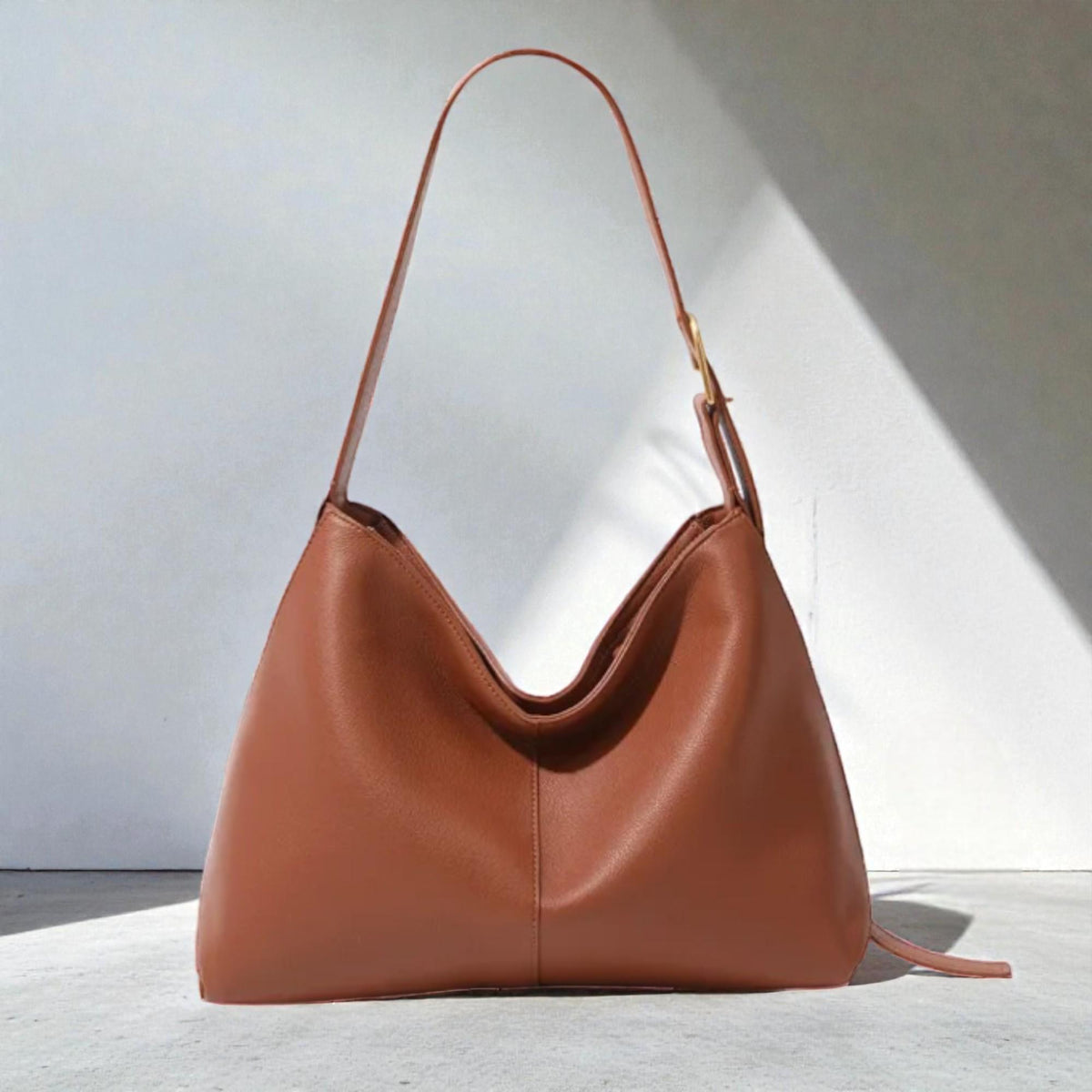 Women’s Large Hobo Tote Bag, Leather Shoulder Bag, Everyday Crossbody Purse, Casual Commuter Handbag, Retro Work Bag, Big Capacity Tote