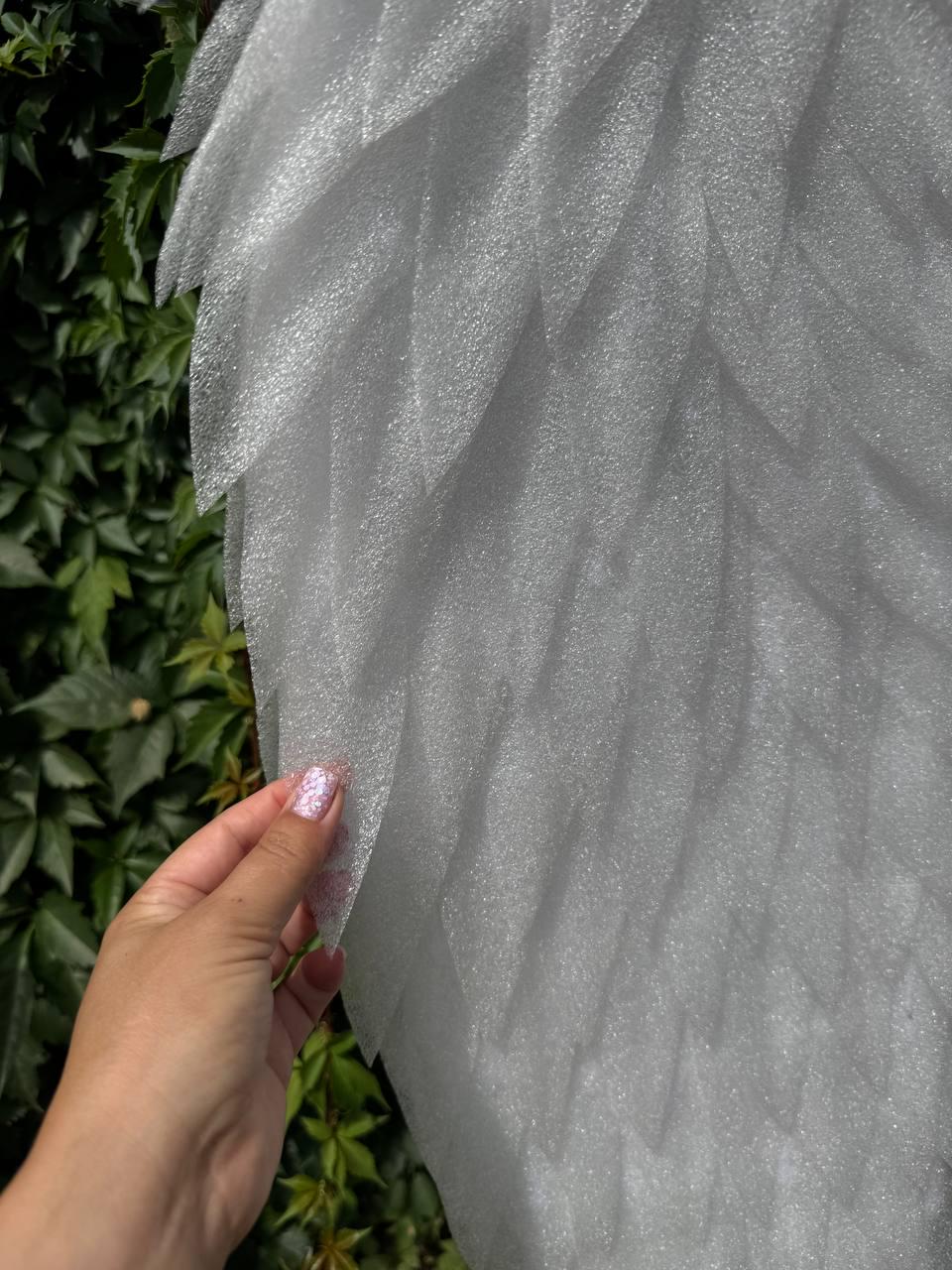 White Angel Wings for Kids – Handmade Angel Costume Wings for Christmas, Halloween & Photoshoots image 5