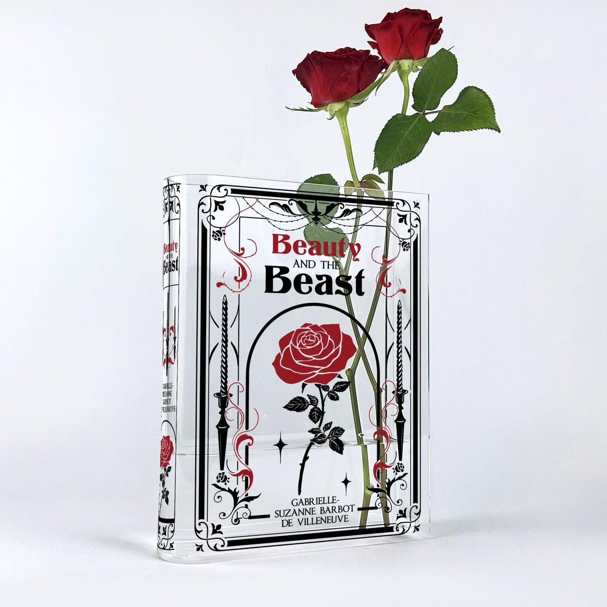 Make Your Own Book Acrylic Vase, Personalized Book Cover Vase, Custom Literary Home Decor, Book Lover Gift, Unique Reading Room Decor
